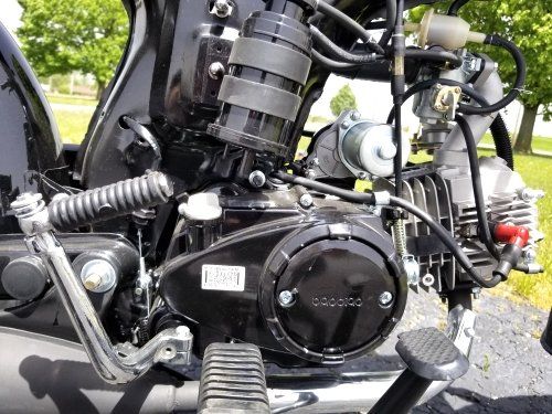 CAFE RACER 125CC GAS BIKE RIGHT ENGINE