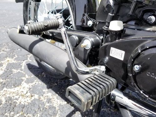 CAFE RACER 125CC GAS BIKE RIGHT TAIL PIPE