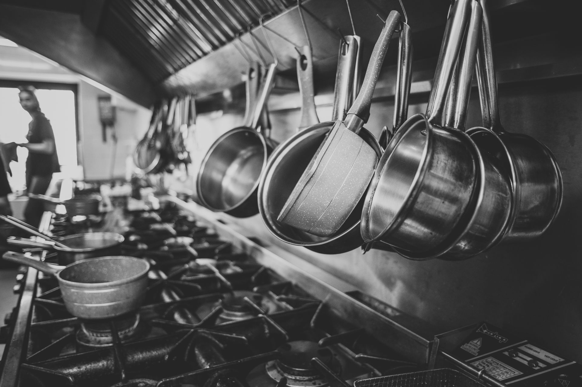 Kitchen at the Boot & Shoe Waterfoot, Rossendale