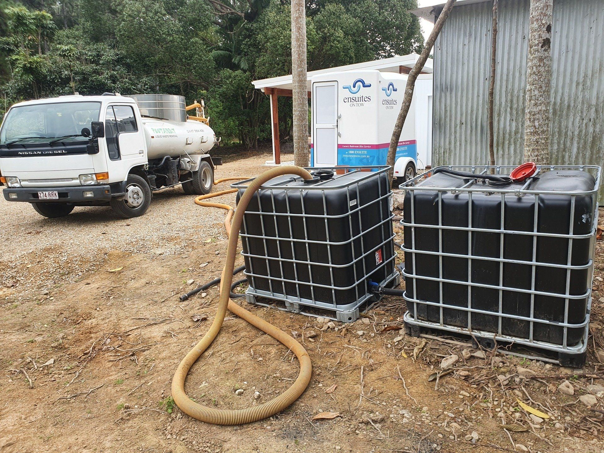 Liquid Waste Disposal from Business  — Pootanky Murwillumbah, NSW