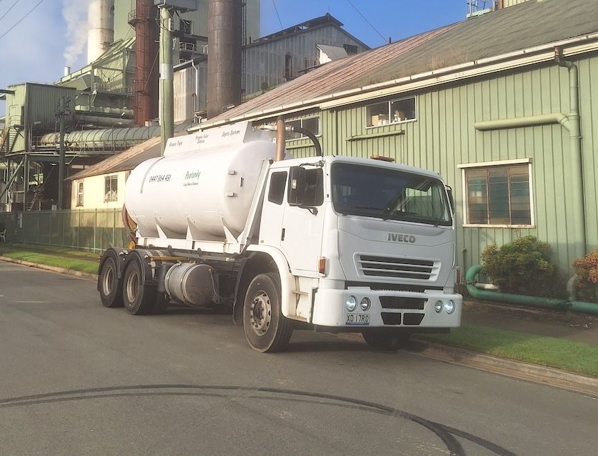 Big Septic Tank System Built Underground — Pootanky Bangalow, NSW