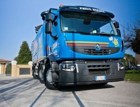 smaltimento di polveri industriali