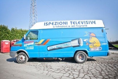 furgone ispezioni televisive