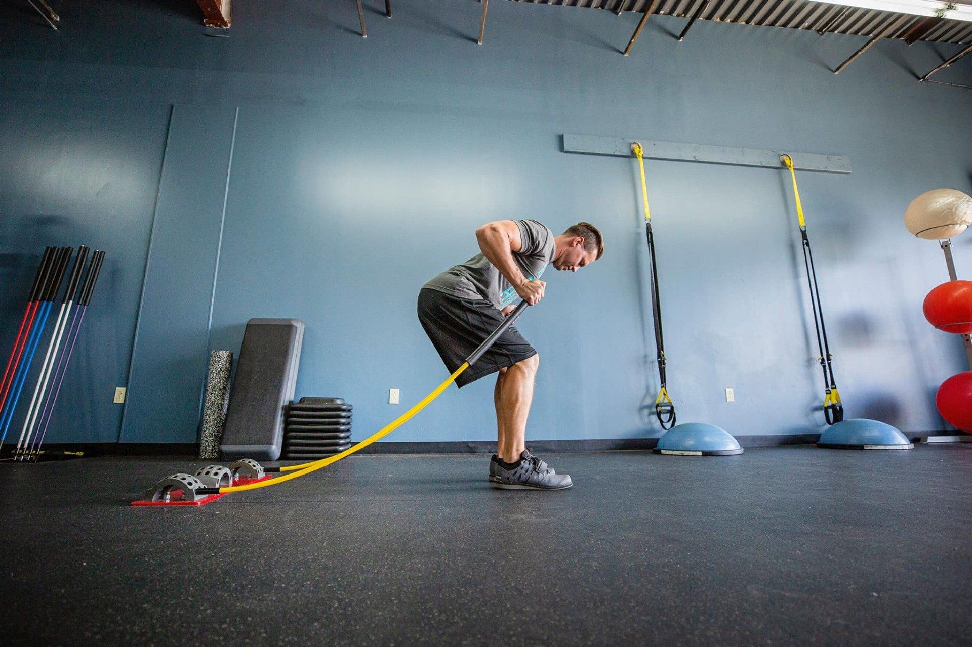 Man Doing Workout — Overland Park, KS — Hustle and Heart Fitness