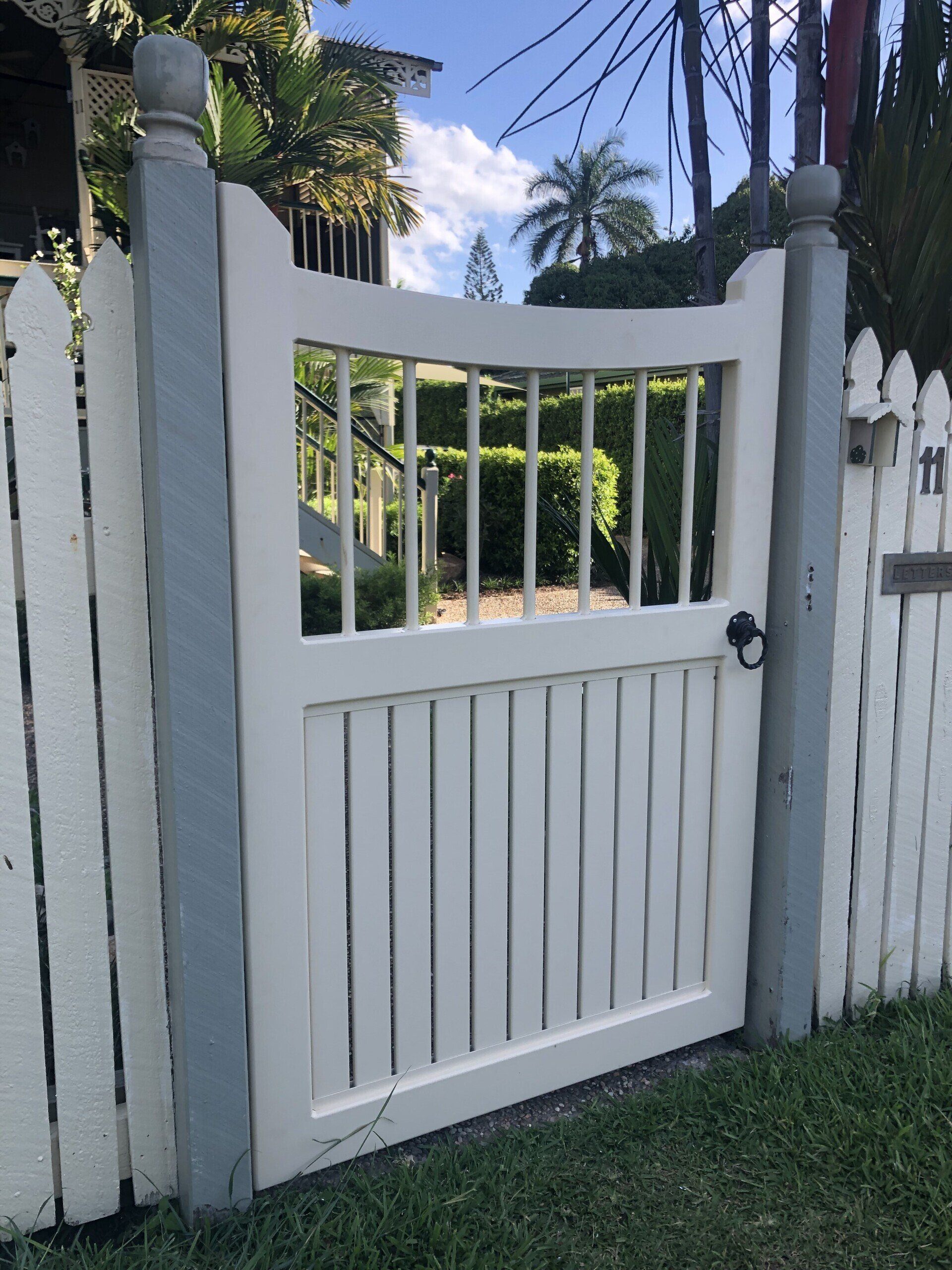 Custom Gate — Lifestyle Aluminium Lattice in West End, QLD