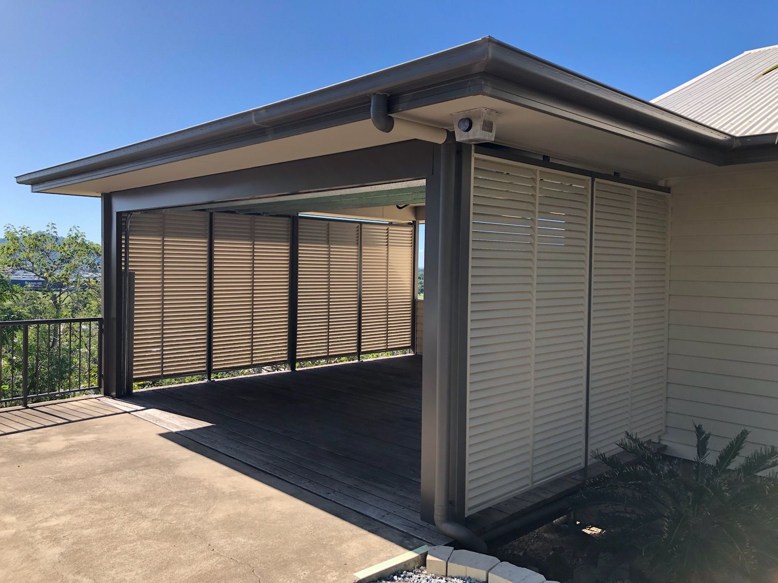 Aluminium  Carport— Lifestyle Aluminium Lattice in West End, QLD