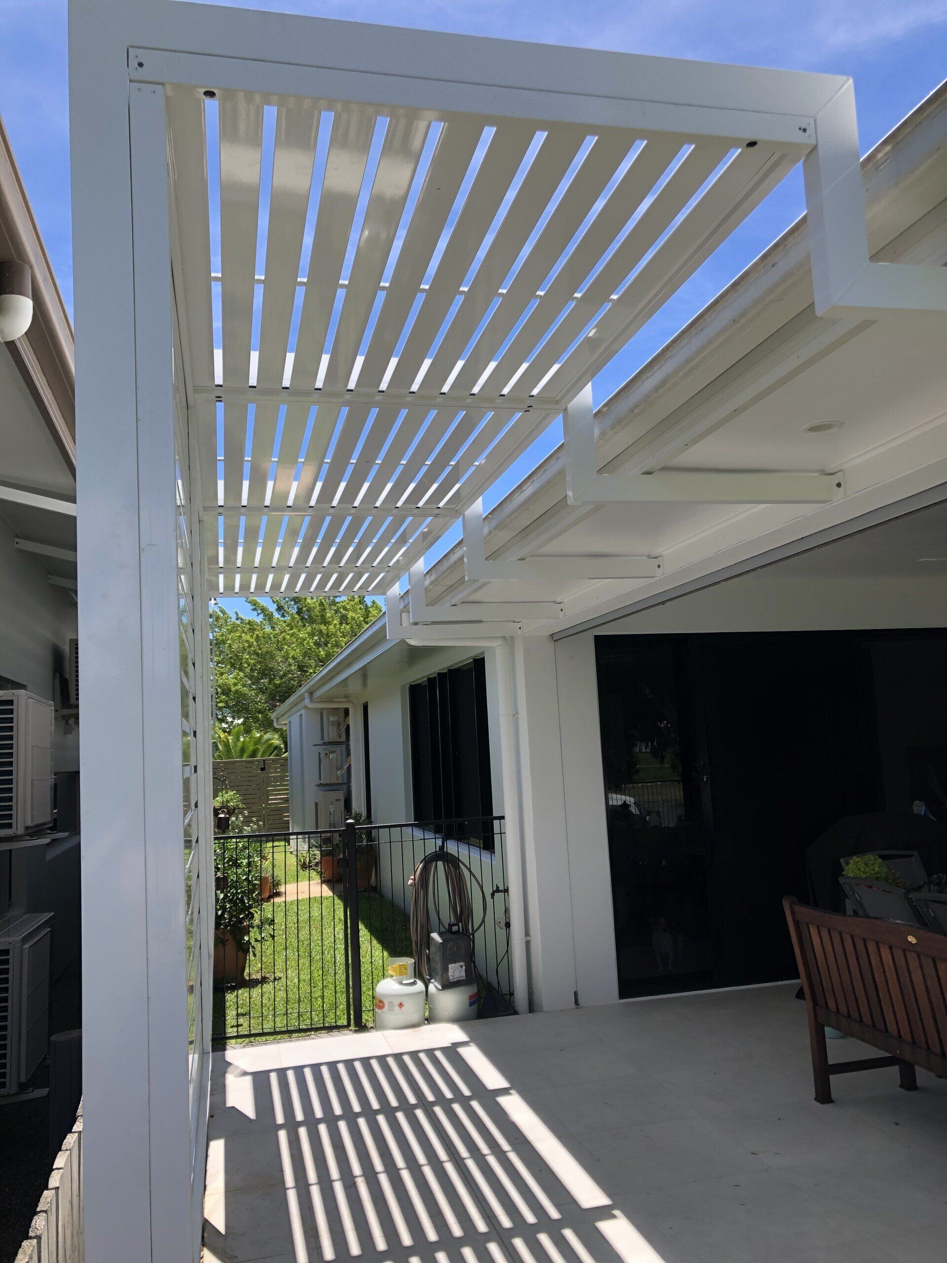 Sun Hood Slat — Lifestyle Aluminium Lattice in West End, QLD