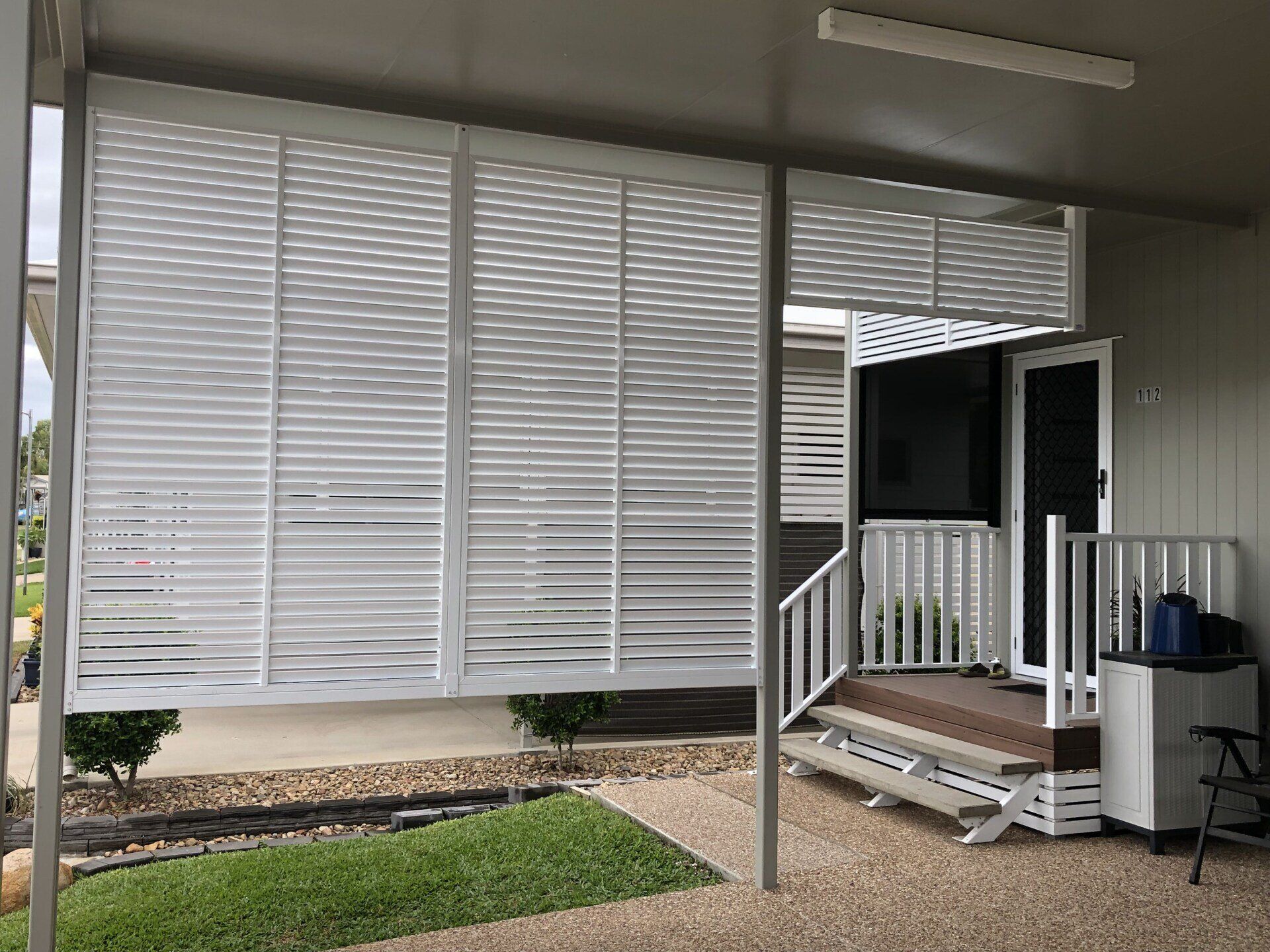 The House And White Lattice Another — Lifestyle Aluminium Lattice in West End, QLD