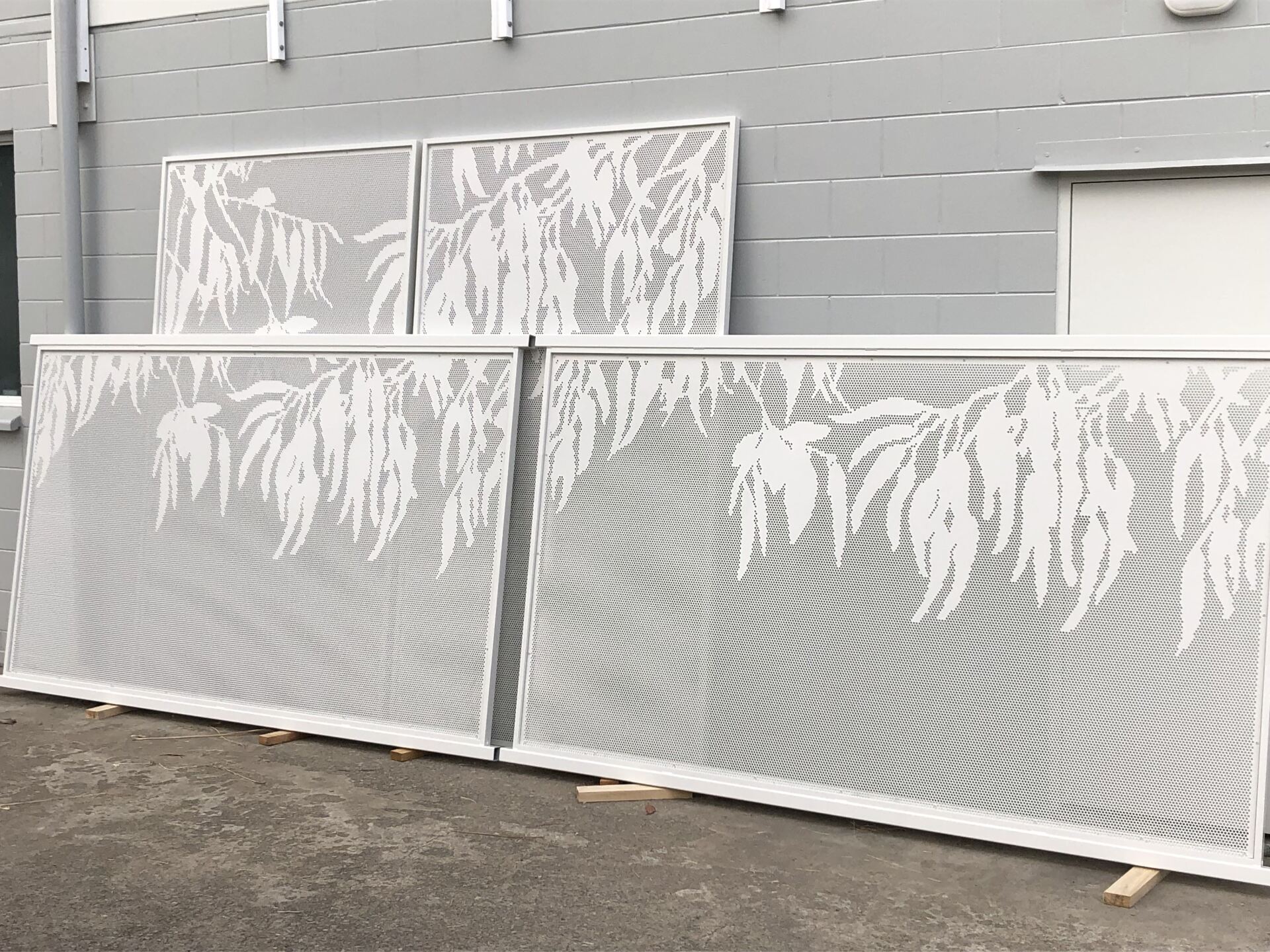 Perforated Screen — Lifestyle Aluminium Lattice In Townsville Qld