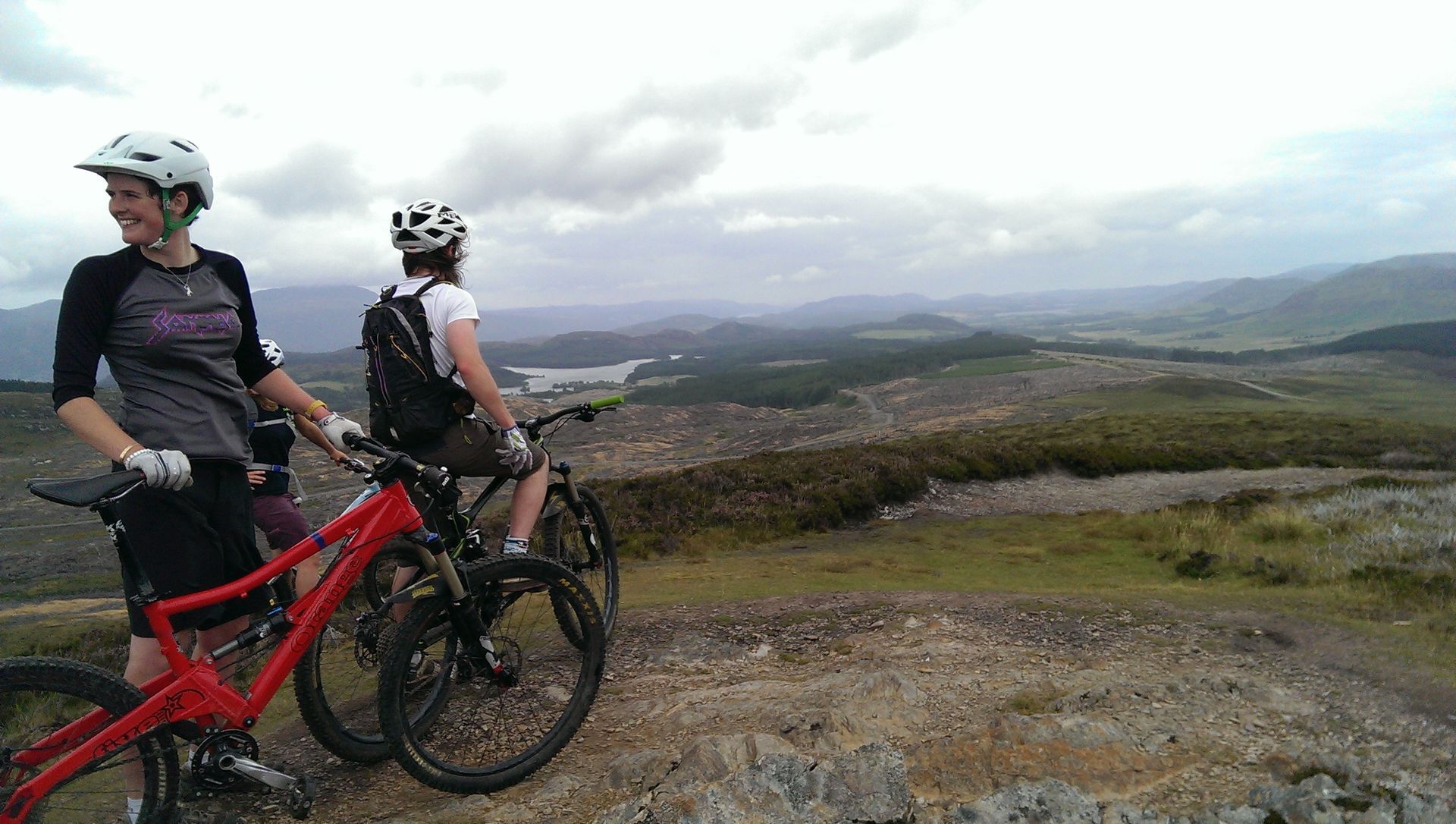 biking
