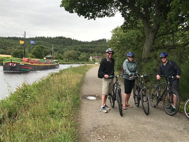 biking