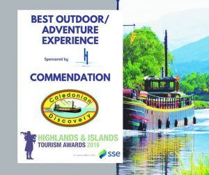 Award certificate for Caledonian Discovery, 