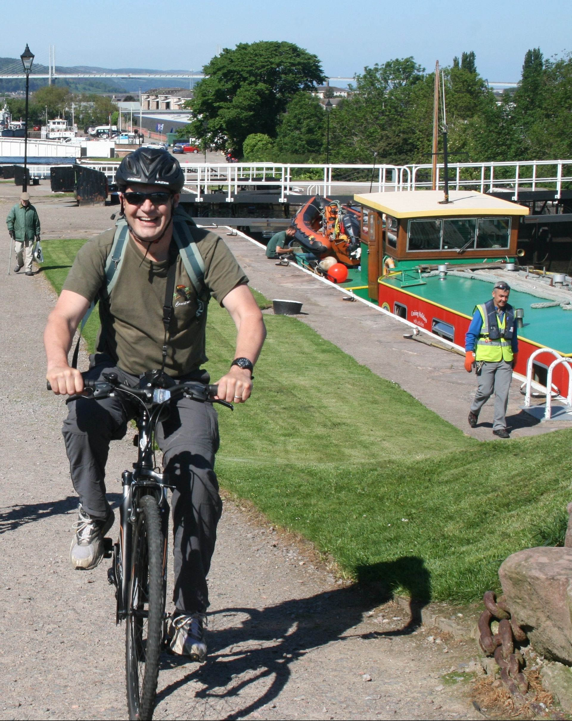 biking