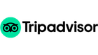 Tripadvisor logo with a green owl icon and black text.