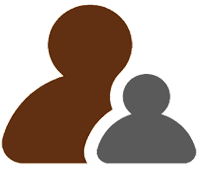Image Icon of a Profile of Two People