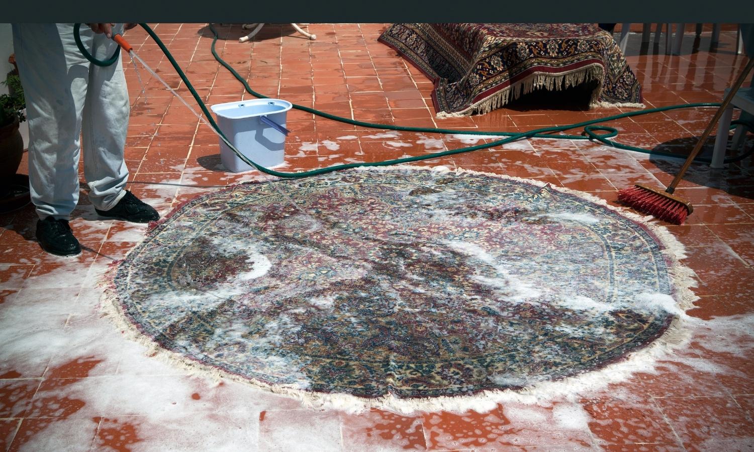 Oriental rug cleaning no-no