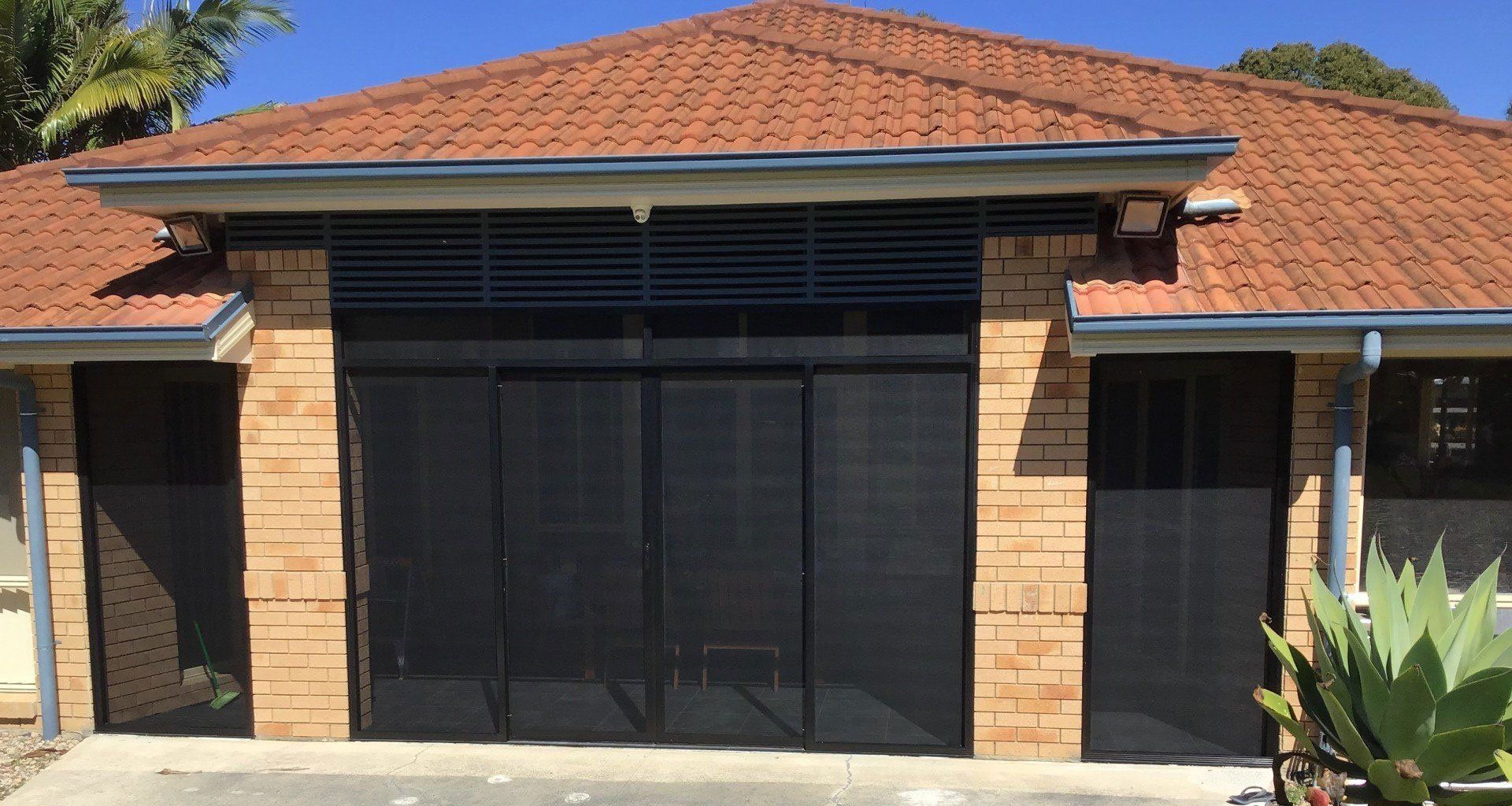 Maroochy River Stainless Steel Mesh Patio Enclosure — Sunshine Coast, QLD — Amsafe Security