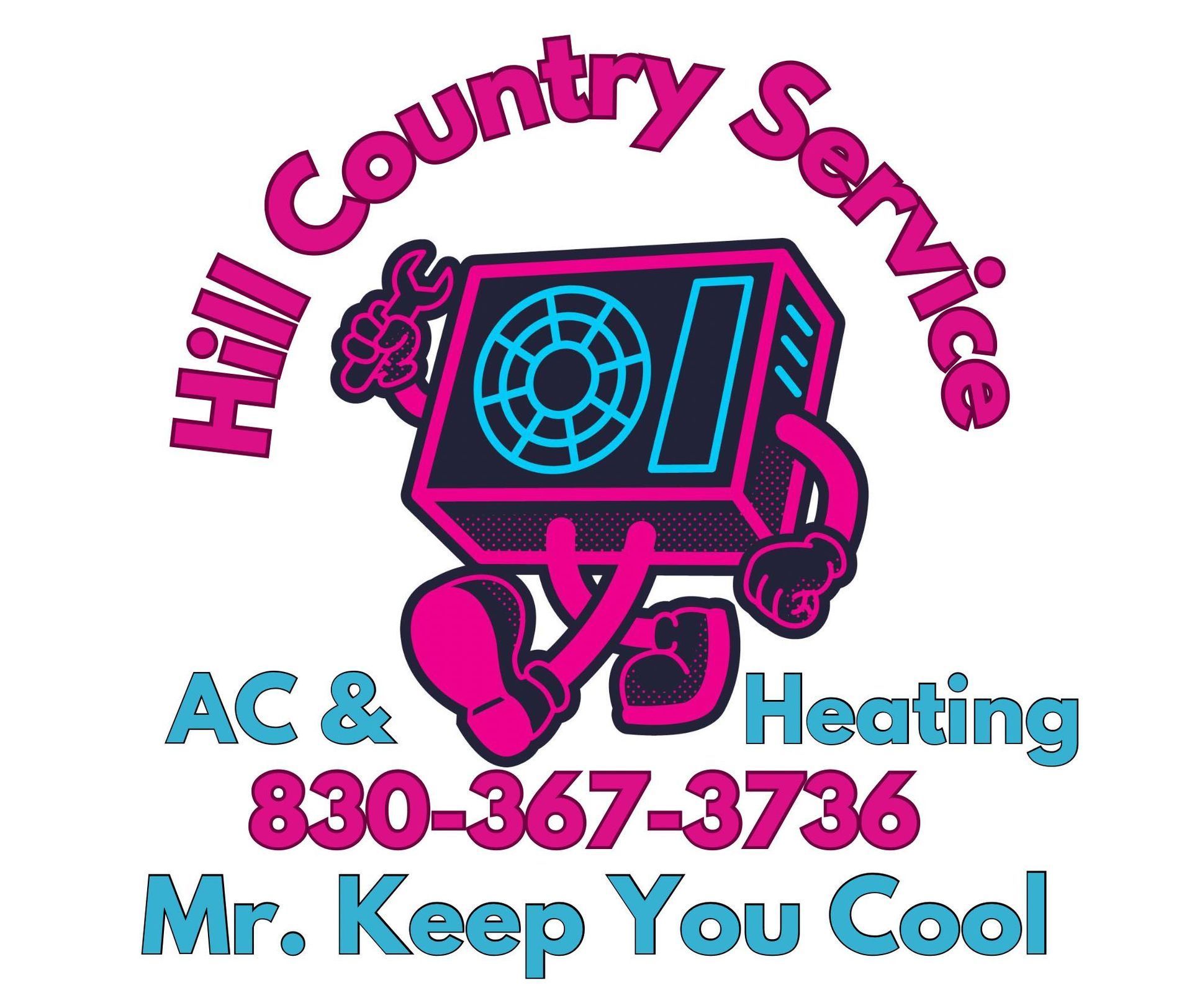 Hill Country Service AC Heating Logo