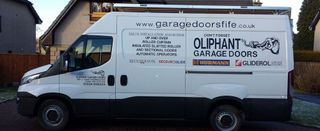 Oliphant Garage Doors & Services van