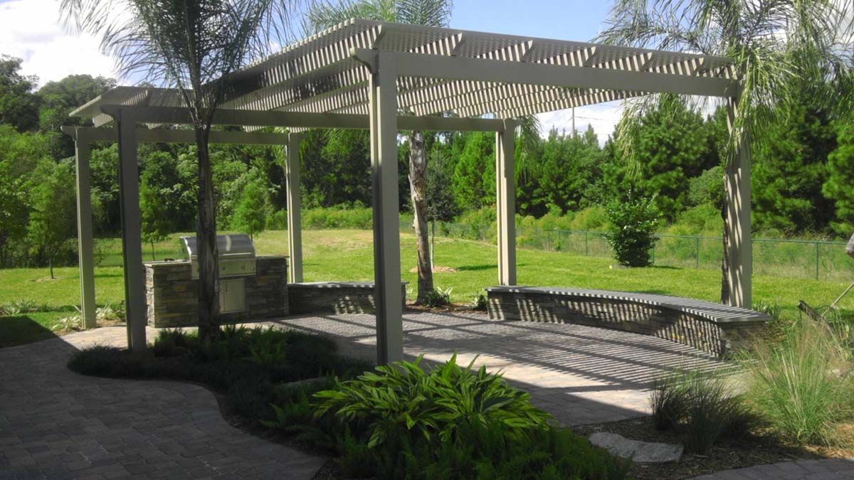 Modern Gazebo — Orange Park, FL — Backyard Creations