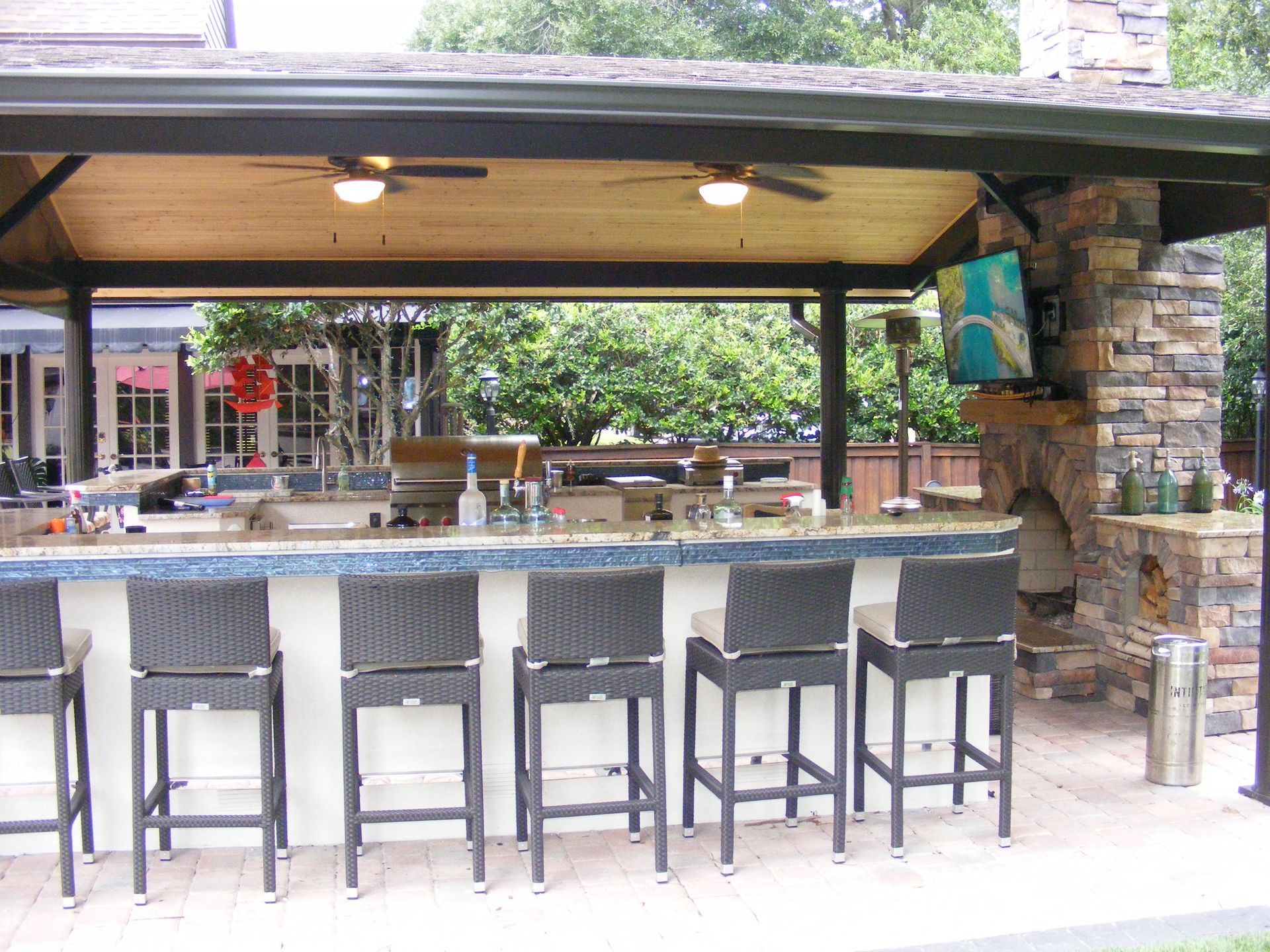 Outdoor Kitchen Project One | Jacksonville, FL | Backyard Creations