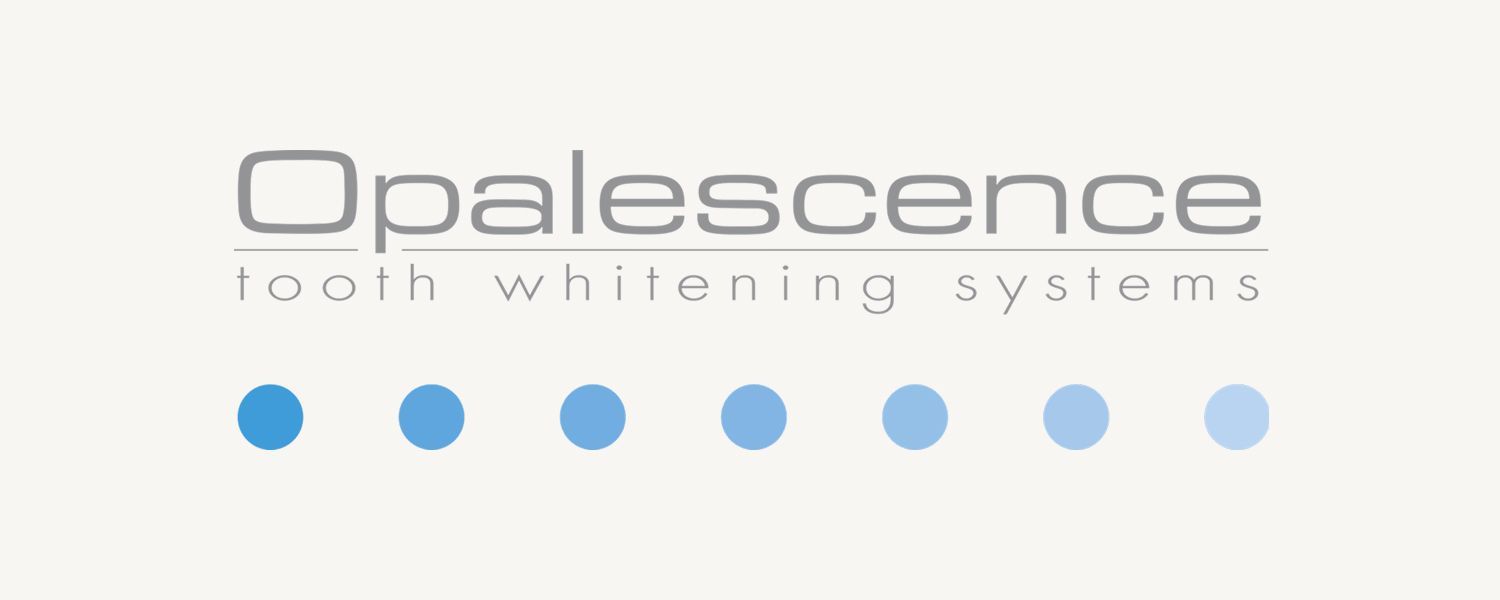 Opalescence tooth whitening systems logo on a white background.