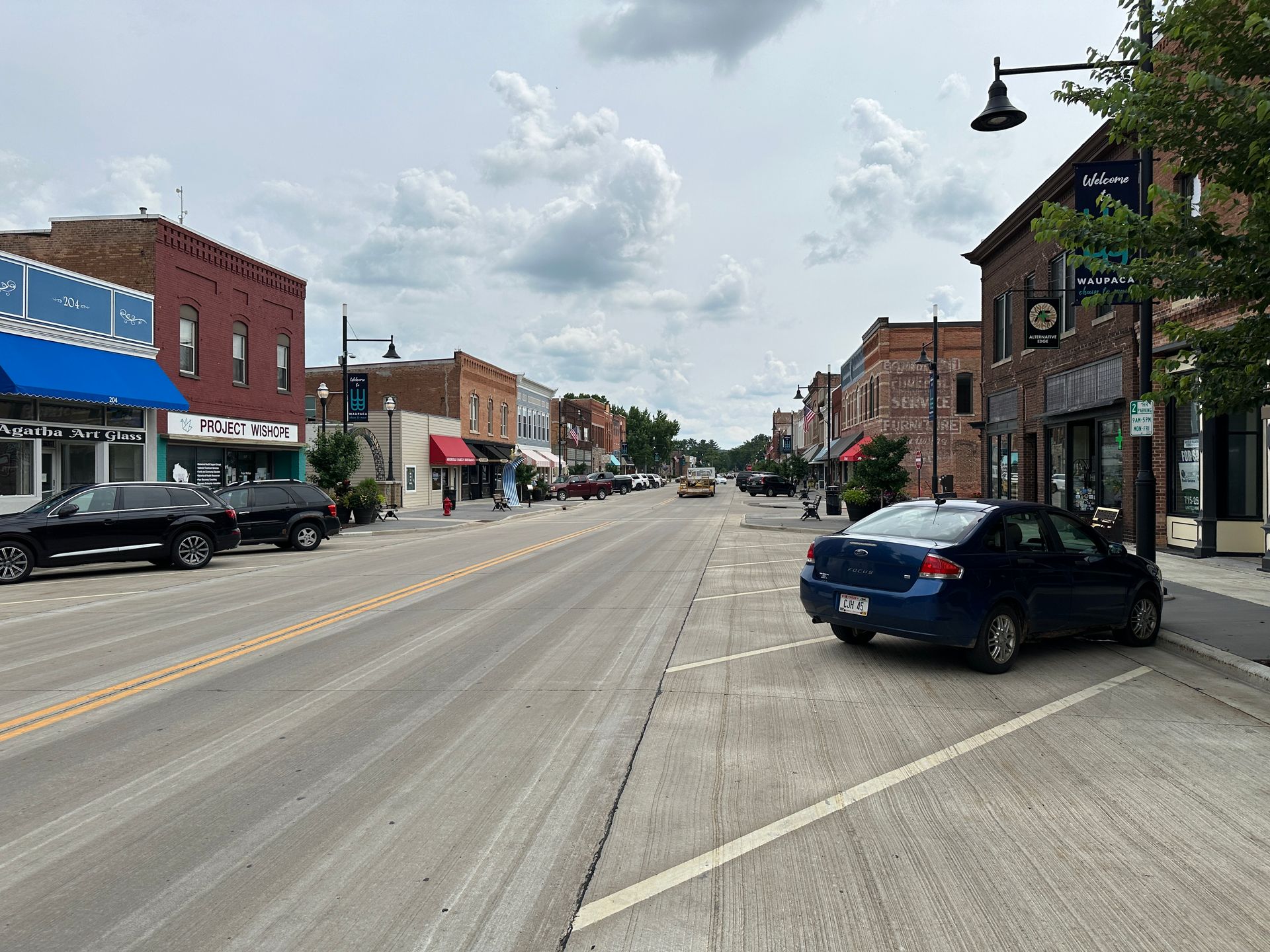 Downtown Waupaca, WI