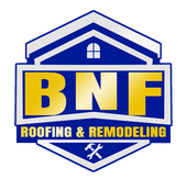 A logo for a company called BNF Construction