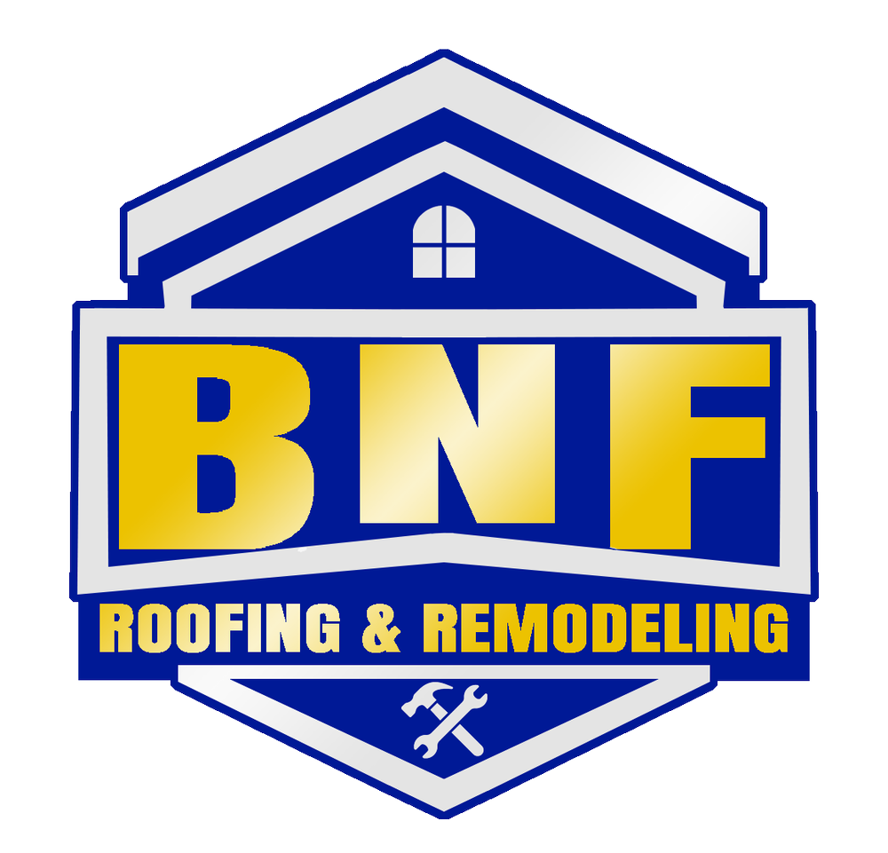 A logo for a company called BNF Construction