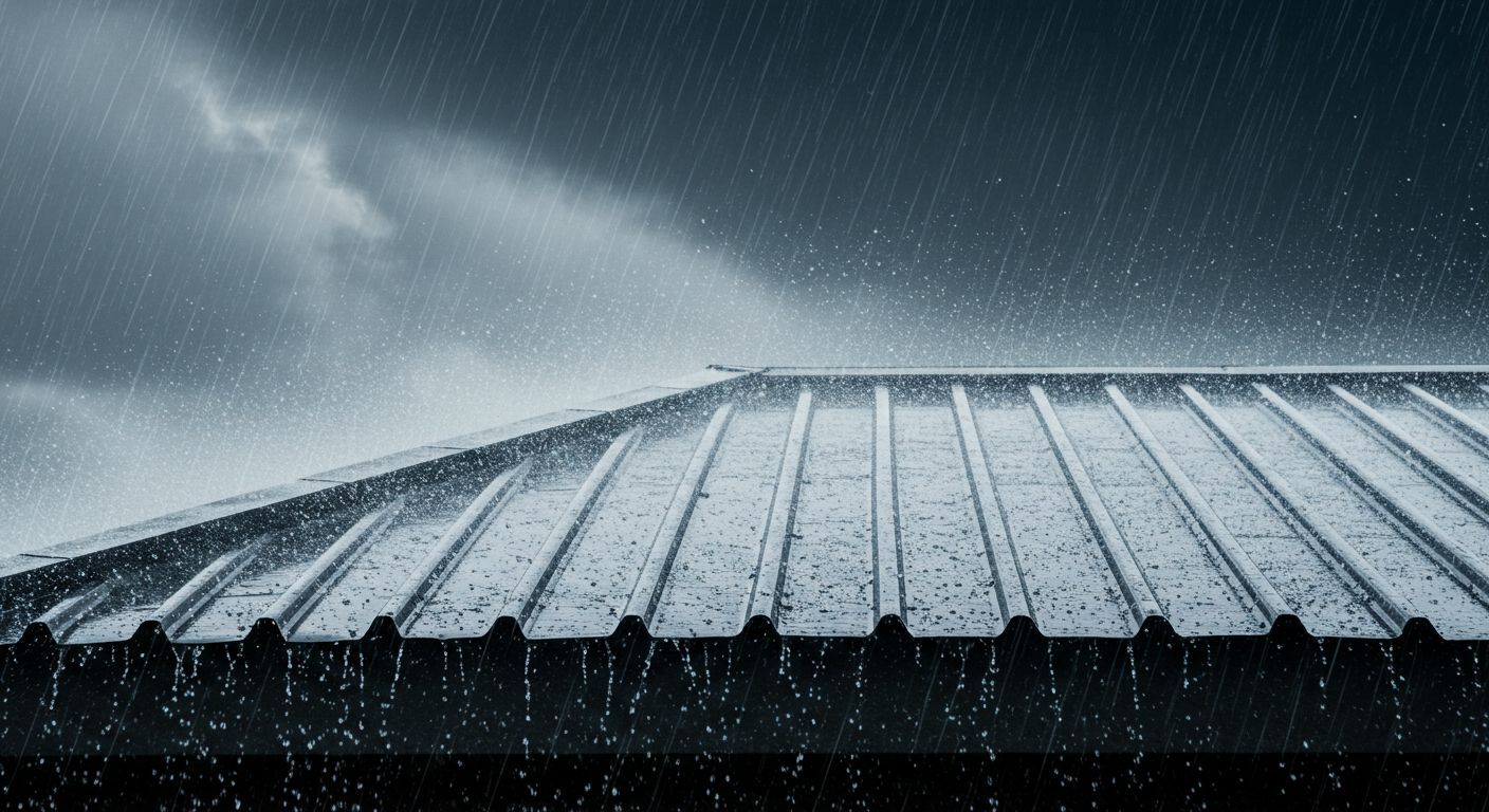 Standing seam metal roofs supporting storms