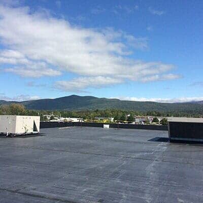 Flat roof — Commercial roofing company in Springfield, MA