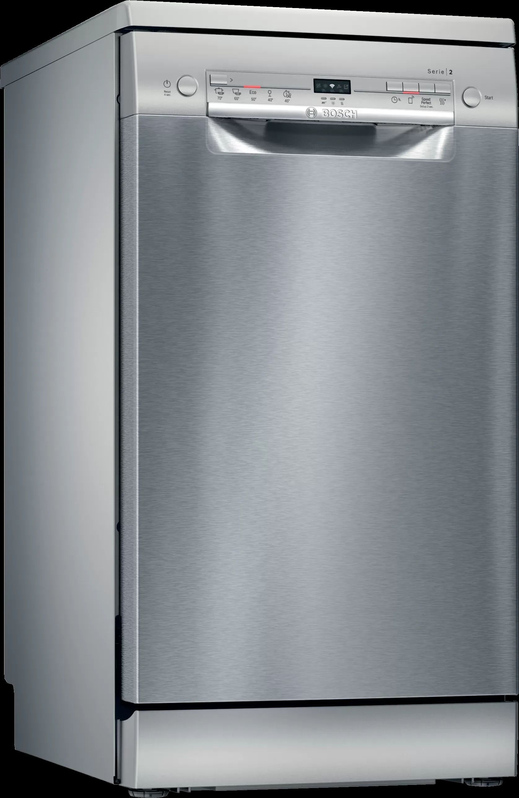 BOSCH博世 2系列 獨立式洗碗機 45 cm 不鏽鋼色 SPS2IKI06X