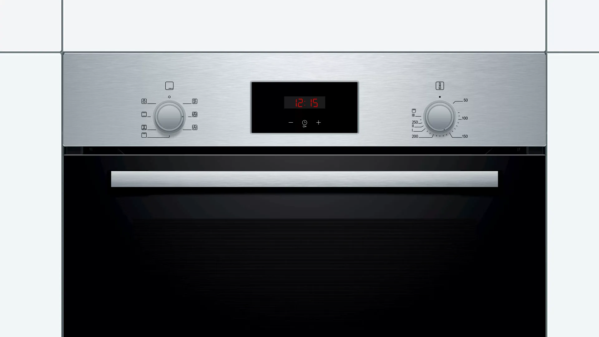 BOSCH博世 2系列 嵌入式烤箱 60 x 60 cm 不銹鋼 HBF133BR0N