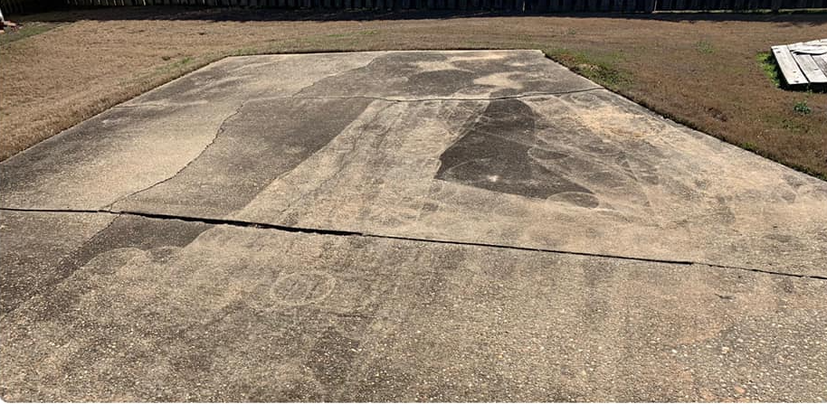 Pressure Washing Concrete In Greenwood Sc