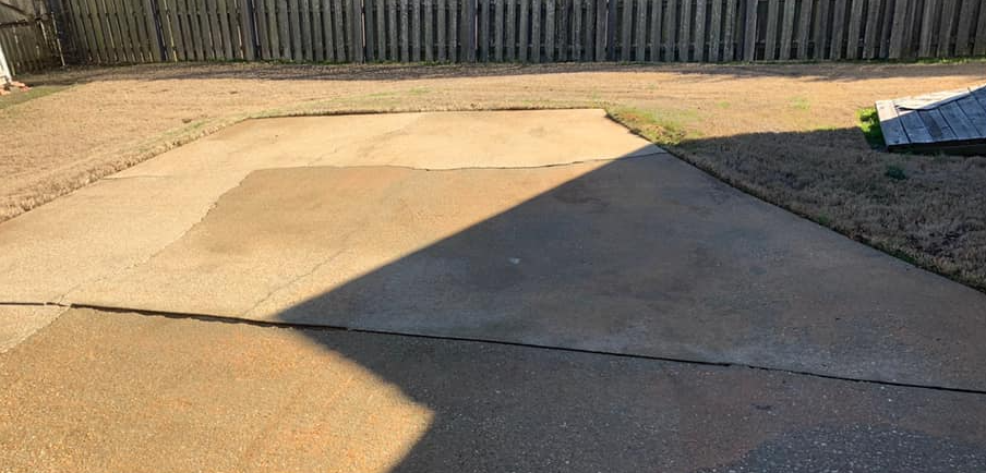 Power Washing Concrete
