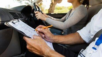 Driving Instructor with Student - Driving School in Dallas Texas