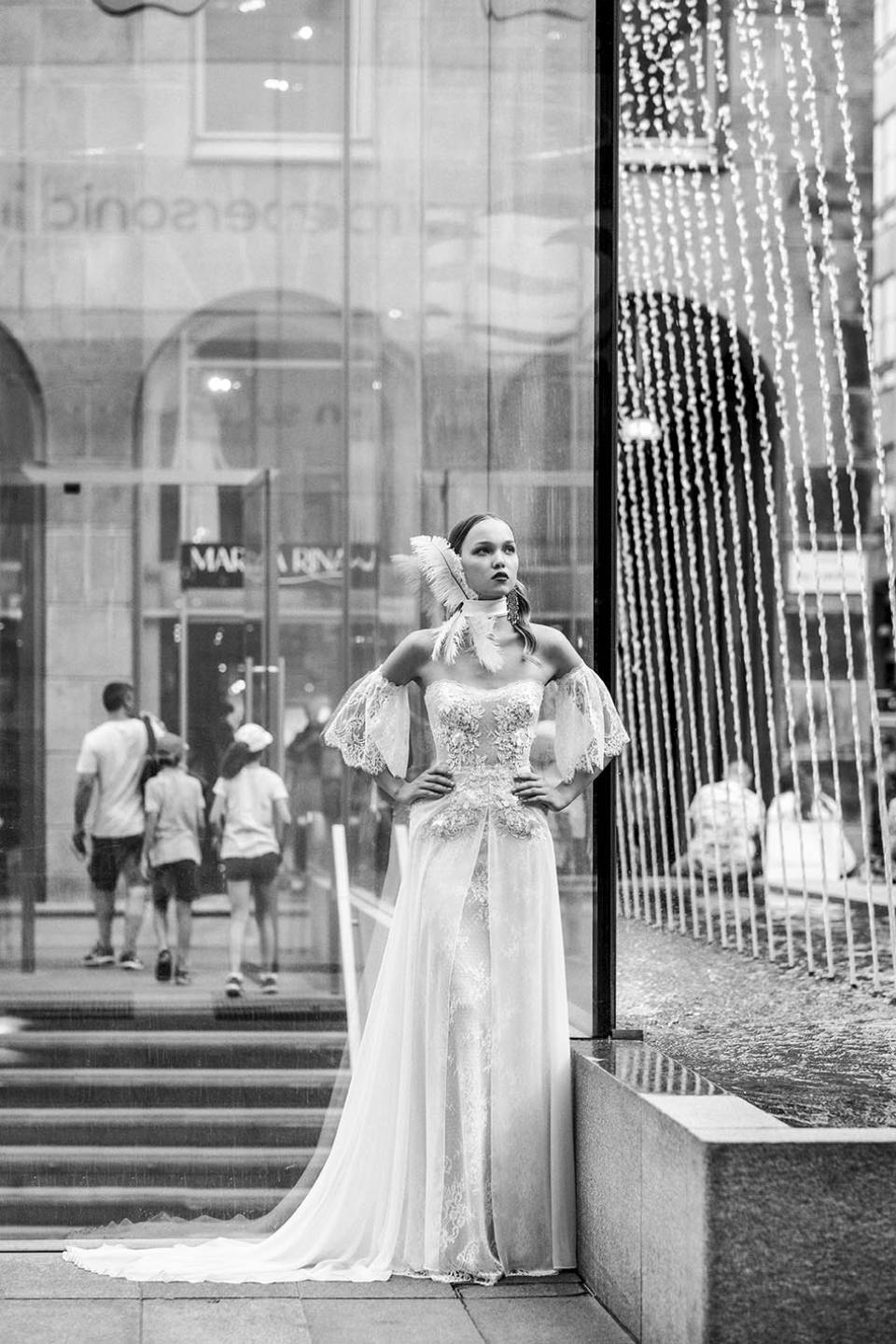 Abito da sposa delicato