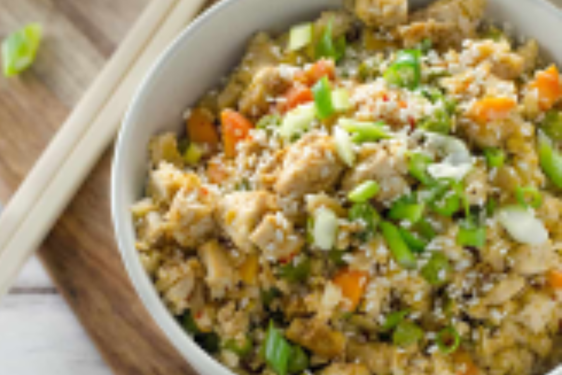 vegan fried cauli rice