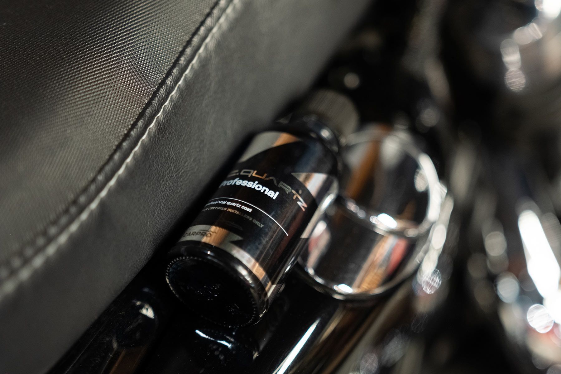 A close up of a bottle that says professional on it