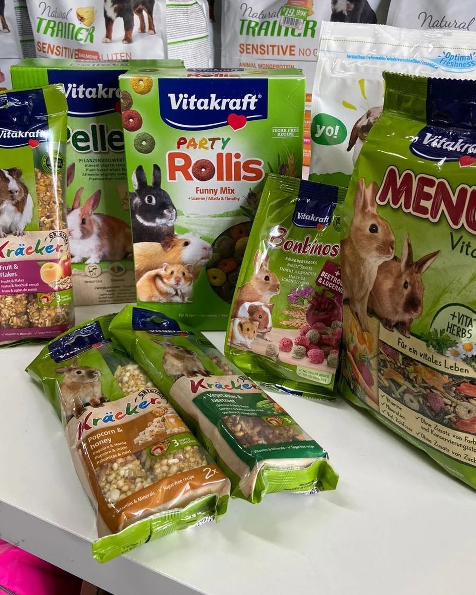 mangimi per conigli e animali di piccola taglia