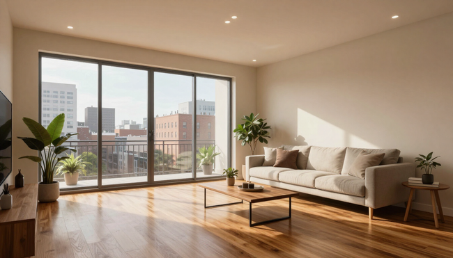 Detroit apartment interior