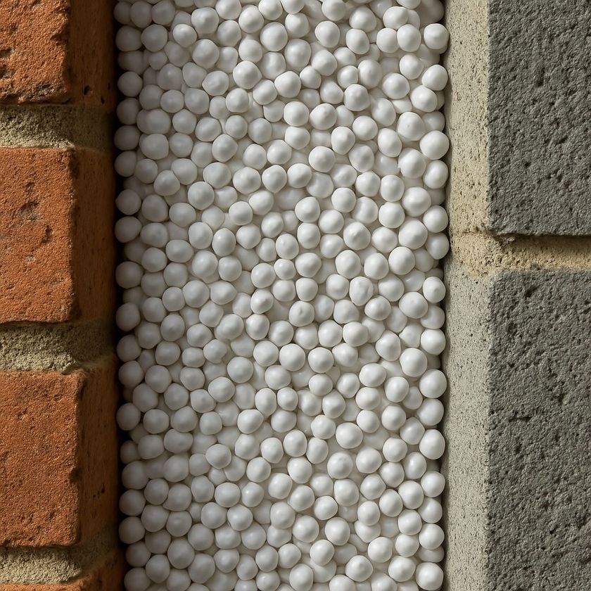 Spouwmuurisolatie met biobased Bioparels®