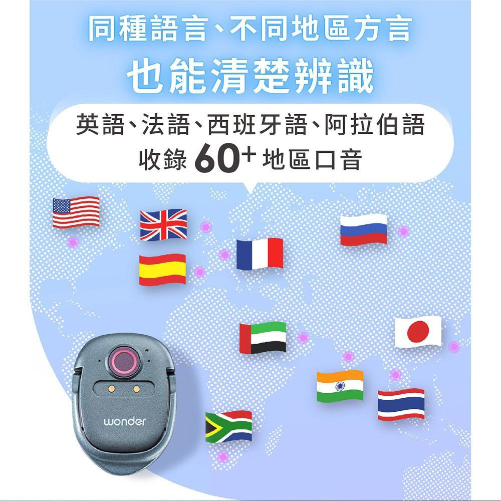 【WONDER】打字快點翻譯機 WM-T25W