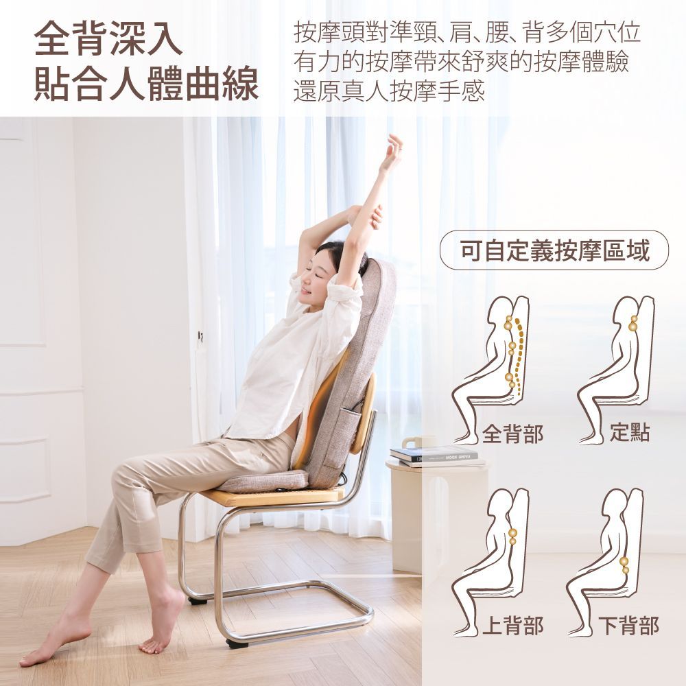 tokuyo 背腰鬆智能揉捏按摩墊 TH-553