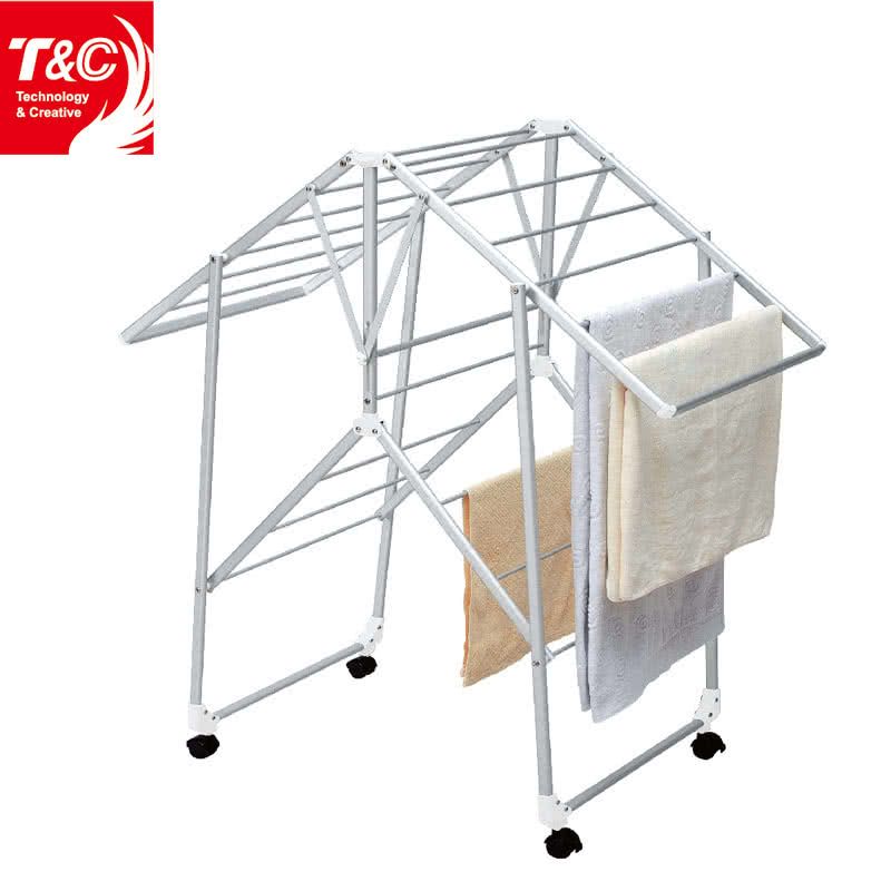 台灣T&C 台灣專利ONE-TOUCH 曬衣架