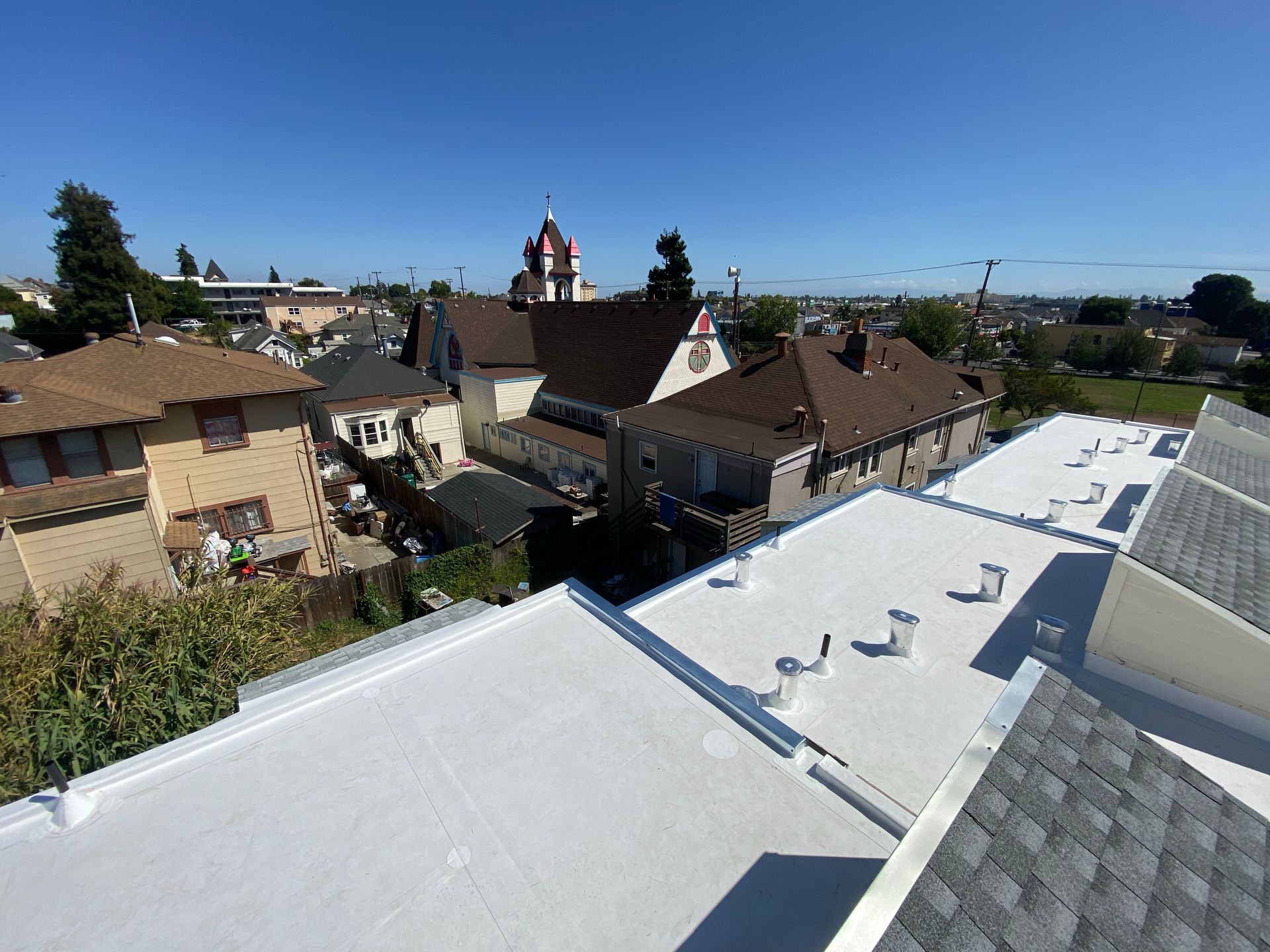 tpo roofing and shingles