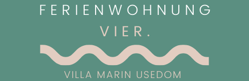 Logo - Urlaub im Ostseebad Zinnowitz auf Usedom direkt an der Ostsee in der Ferienwohnung 4 - Villa Marin Usedom