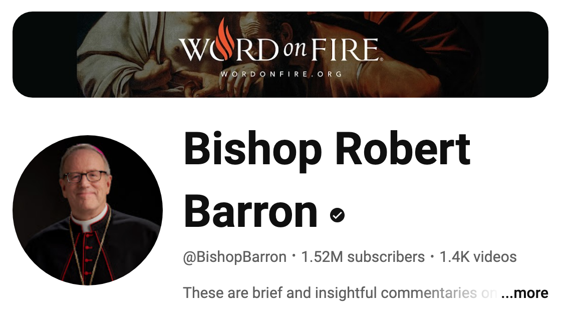 Bishop Robert BArron