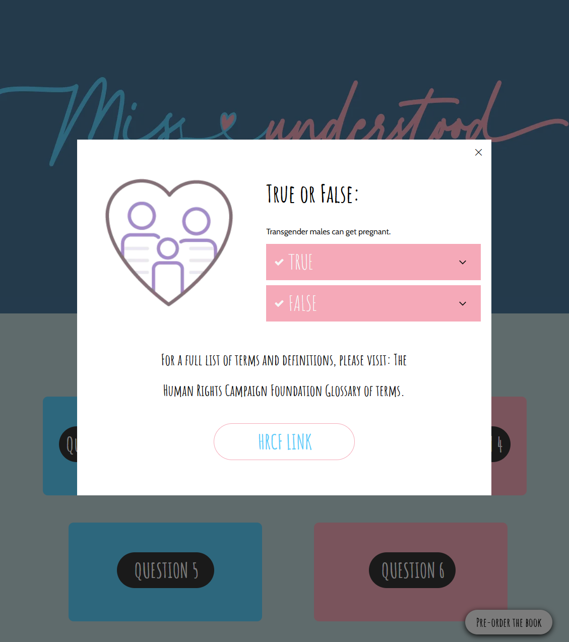 Miss Understood Quiz