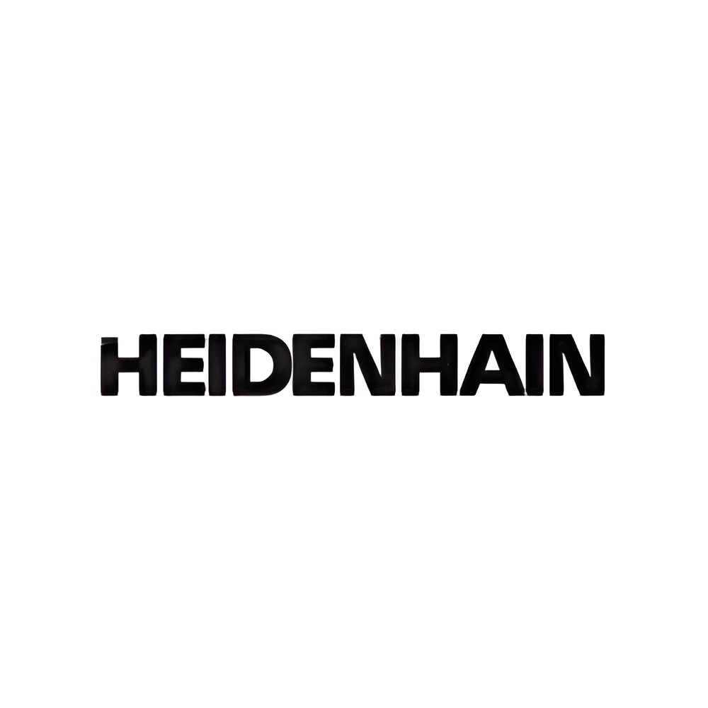 HEIDENHAIN logo in black text on a white background.